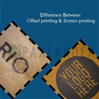 Difference between Screen Printing and Offset Printing
