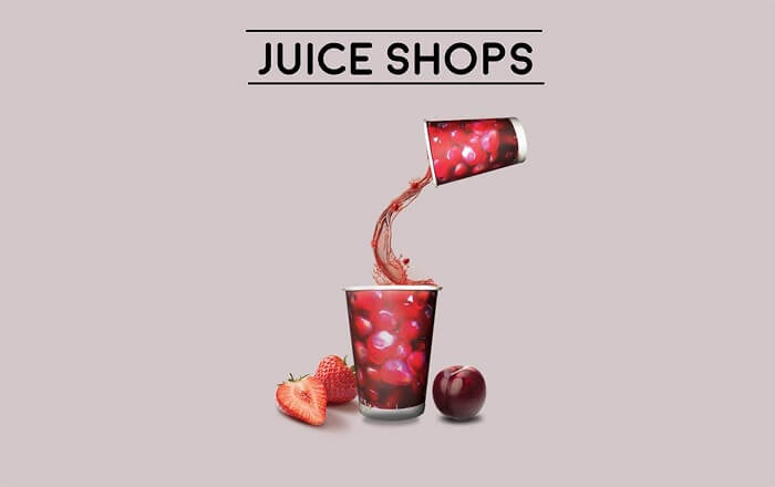 Juice Shop Paper Cups
